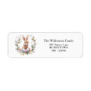 Search for easter egg hunt return address labels Rabbit