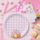 Search for pink pumpkin plates Bow