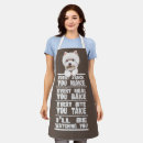 Search for key west aprons West highland white terrier