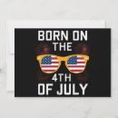 Search for july birthday invitations Patriotic