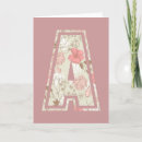 Search for letter note cards Pink