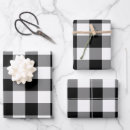 Search for black and white plaid wrapping paper Check