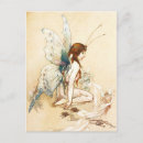 Search for winged fairy postcards Butterfly