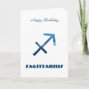 Search for sagittarius zodiac sign postcards Blue