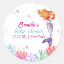 Search for mermaid under the sea stickers Whimsical