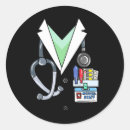 Search for white coat stickers Doctor