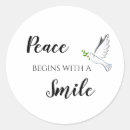 Search for with a smile stickers Typography