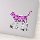Search for funny tiger stickers Animal