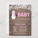 Search for penguin baby shower invitations Snowflake