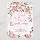 Search for blush floral bridal shower invitations Pink and gold