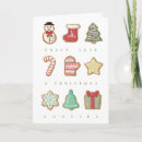 Search for cookie christmas cards Candy cane