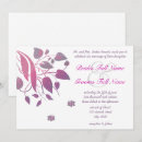 Search for plum and grey wedding invitations Floral