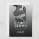 Search for white bridal shower invitations Black and white