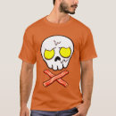 Search for eggs and bacon skull tshirts Crossbones