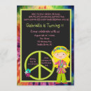 Search for peace sign invitations Hippie
