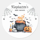 Search for vintage charm stickers Baby shower