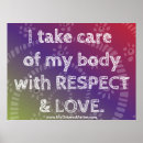 Search for body positivity posters Motivational quote