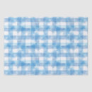 Search for blue gingham tissue paper Cute