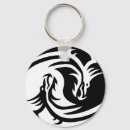 Search for black dragons key rings White