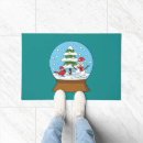 Search for snowman doormats Xmas