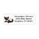Search for cats return address labels Kitten