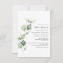 Search for eucalyptus couples shower invitations Typography