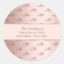 Search for couple initials wedding stickers Monogram monogrammed