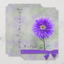 Search for dahlias invitations Contemporary