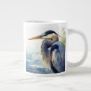 Search for heron mugs Watercolor