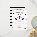 Search for puppy party thank you cards Pet