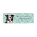 Search for herd dog return address labels Border collie