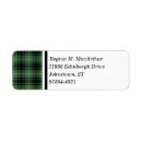 Search for yellow and black return address labels Scottish