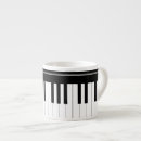 Search for keyboard player mugs Black and white