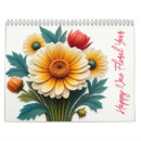 Search for happy new year calendars Floral