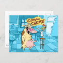 Search for 90s cartoon postcards Cow and chicken