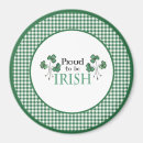 Search for green shamrocks magnets Irish