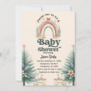 Search for festive baby shower invitations Rustic