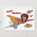 Search for super girl invitations Kids