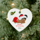 Search for african american baby christmas tree decorations Girl