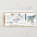 Search for boarding pass birthday invitations Surprise