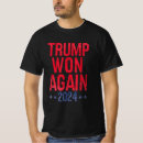 Search for trump won tshirts Usa