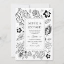 Search for costa rica wedding invitations Tropical