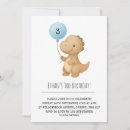 Search for blue dinosaur invitations Toddler