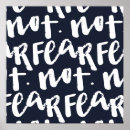 Search for no fear posters Bible verse