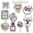 Search for candy skull stickers Halloween