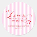 Search for love is in the air stickers For her