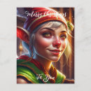 Search for christmas elf postcards Festive