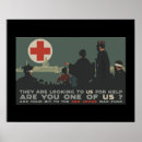 Search for vintage red cross posters Army