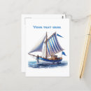 Search for cute beach postcards Sailboat