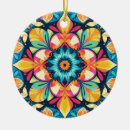 Search for colorful christmas tree decorations Pattern